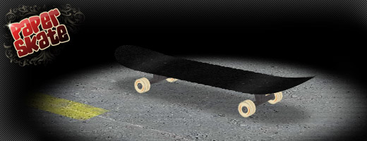 Skateboard simulator in Papervision3D